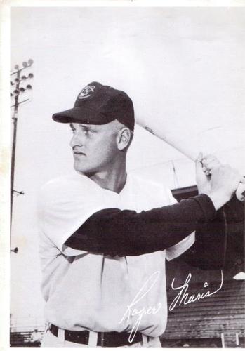 1957 Sohio Cleveland Indians #NNO Roger Maris Front