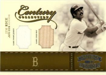 2004 Donruss Throwback Threads - Century Collection Material Combo #CC-38 Jim Rice Front