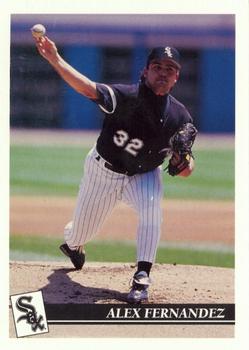 1996 Dannon Chicago White Sox #NNO Alex Fernandez Front