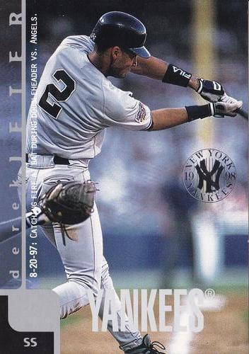 1998 Upper Deck New York Yankees #450 Derek Jeter Front