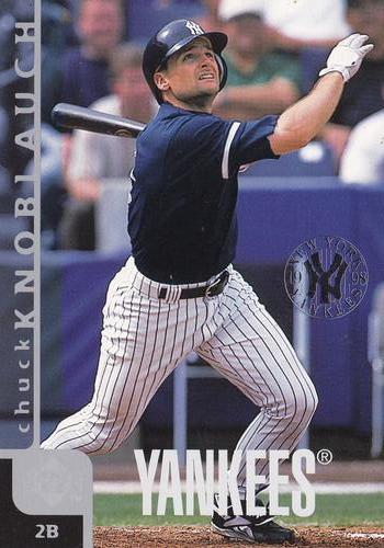 1998 Upper Deck New York Yankees #705 Chuck Knoblauch Front