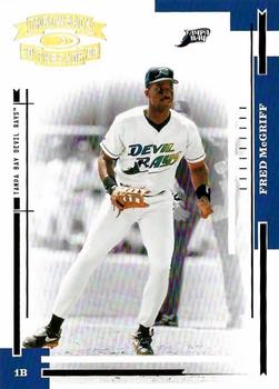 2004 Donruss Throwback Threads - Gold Proof #187 Fred McGriff Front