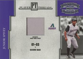 2004 Donruss Throwback Threads - Player Threads #PT-39 Junior Spivey Front