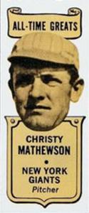1969-70 Bazooka All-Time Greats #NNO Christy Mathewson Front