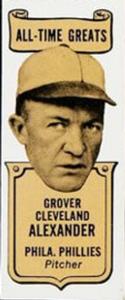 1969-70 Bazooka All-Time Greats #NNO Grover Alexander Front