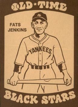 1974 Laughlin Old-Time Black Stars #28 Fats Jenkins Front
