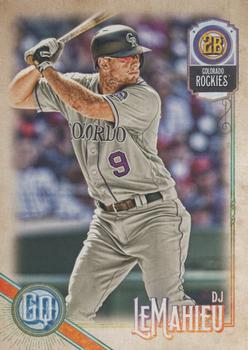 2018 Topps Gypsy Queen #206 DJ LeMahieu Front