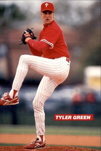 1995 Philadelphia Phillies Photocards #NNO Tyler Green Front