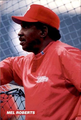 1995 Philadelphia Phillies Photocards #NNO Mel Roberts Front
