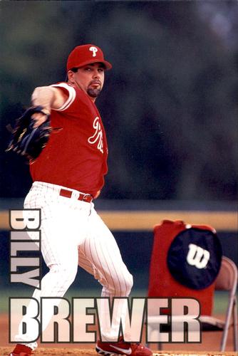 1998 Philadelphia Phillies Photocards #NNO Billy Brewer Front