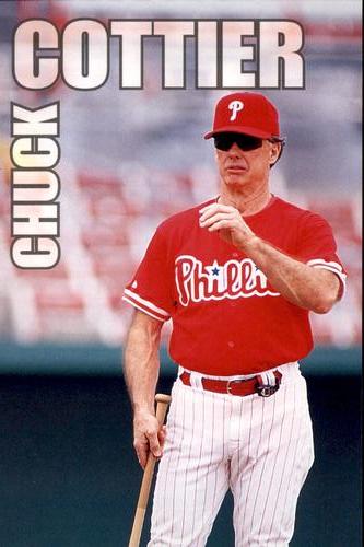 1998 Philadelphia Phillies Photocards #NNO Chuck Cottier Front