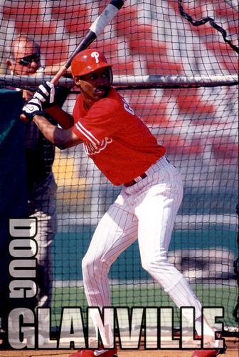 1998 Philadelphia Phillies Photocards #NNO Doug Glanville Front