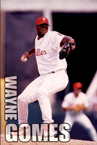 1998 Philadelphia Phillies Photocards #NNO Wayne Gomes Front