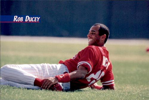 1999 Philadelphia Phillies Photocards #NNO Rob Ducey Front