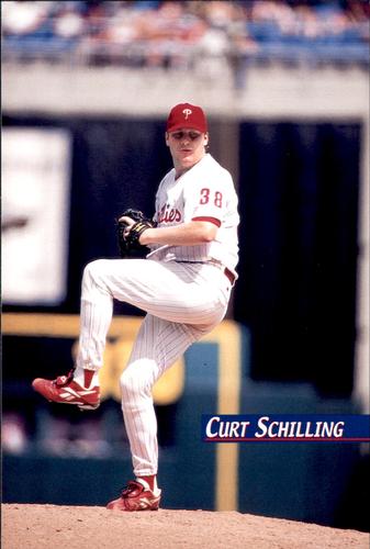 1999 Philadelphia Phillies Photocards #NNO Curt Schilling Front