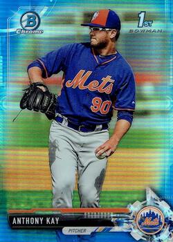 2017 Bowman Chrome - Prospects Blue Refractor #BCP246 Anthony Kay Front