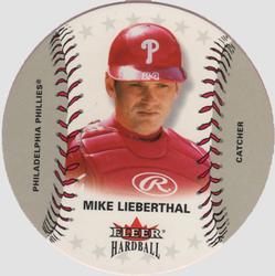 2003 Fleer Hardball #20 Mike Lieberthal Front