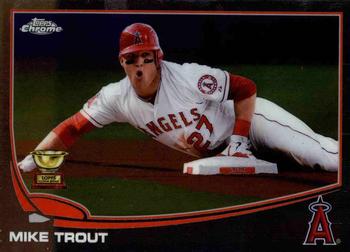 2017 Topps Chrome Update - Topps All-Rookie Cup #TARC-7 Mike Trout Front