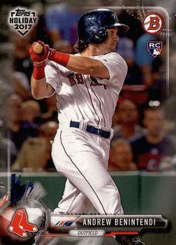 2017 Topps Holiday Bowman #TH-AB Andrew Benintendi Front