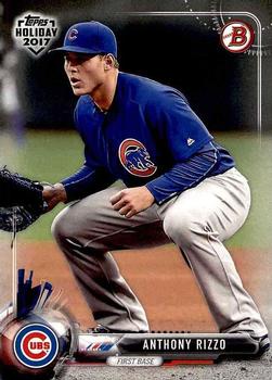 2017 Topps Holiday Bowman #TH-ARI Anthony Rizzo Front