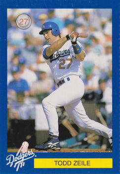 1998 Los Angeles Dodgers Police #NNO Todd Zeile Front