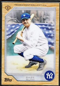 2017 Topps Transcendent Collection #25 Babe Ruth Front