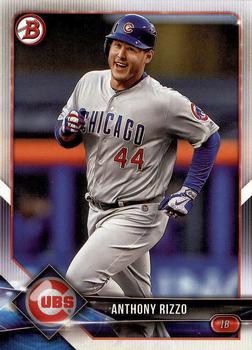 2018 Bowman #33 Anthony Rizzo Front