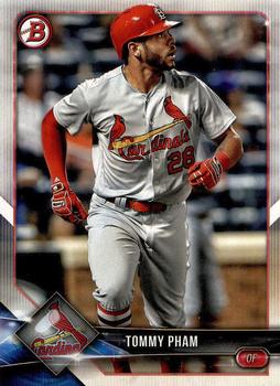 2018 Bowman #87 Tommy Pham Front