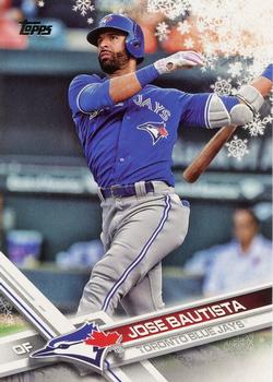 2017 Topps Holiday #HMW64 Jose Bautista Front