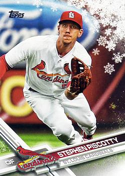 2017 Topps Holiday #HMW85 Stephen Piscotty Front