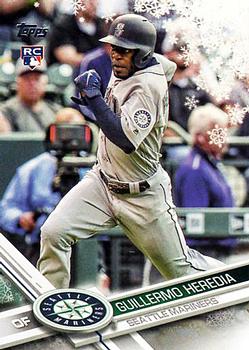 2017 Topps Holiday #HMW101 Guillermo Heredia Front