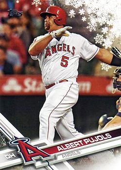 2017 Topps Holiday #HMW106 Albert Pujols Front