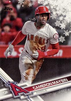 2017 Topps Holiday #HMW114 Cameron Maybin Front