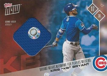 2017 Topps Now Players Weekend - Relics #PWR-1A Kris Bryant Front