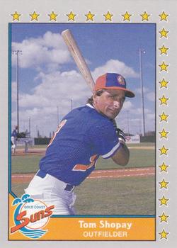 1990 Pacific Senior League - Glossy #71 Tom Shopay Front