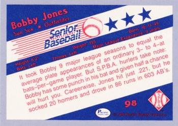 1990 Pacific Senior League - Glossy #98 Bobby Jones Back