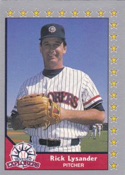 1990 Pacific Senior League - Glossy #143 Rick Lysander Front