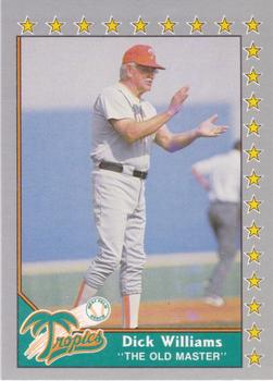 1990 Pacific Senior League - Glossy #183 Dick Williams Front