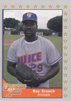 1990 Pacific Senior League - Glossy #210 Roy Branch Front