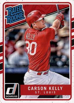 2017 Panini Chronicles - Donruss Rated Rookies #222 Carson Kelly Front