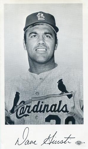 1969 St. Louis Cardinals Photocards #NNO Dave Giusti Front