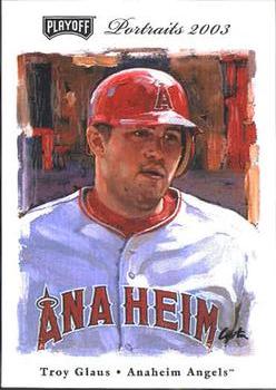 2003 Playoff Portraits #16 Troy Glaus Front