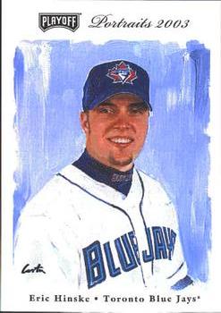 2003 Playoff Portraits #6 Eric Hinske Front