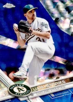 2017 Topps Chrome Sapphire Edition #262 Liam Hendriks Front