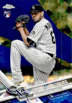 2017 Topps Chrome Sapphire Edition #351 German Marquez Front