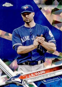 2017 Topps Chrome Sapphire Edition #662 J.A. Happ Front
