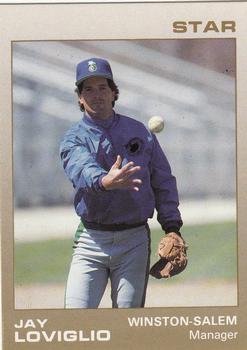 1988 Star Managers #16 Jay Loviglio Front