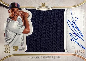 2018 Topps Definitive Collection #ARC-RD Rafael Devers Front