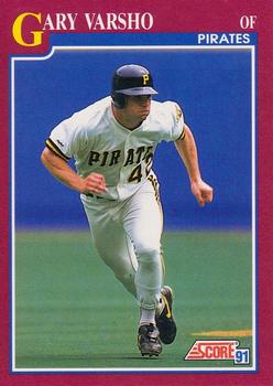 1991 Score Rookie & Traded #72T Gary Varsho Front