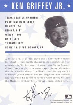 1996 Nike Griffey #NNO Ken Griffey Jr. Back